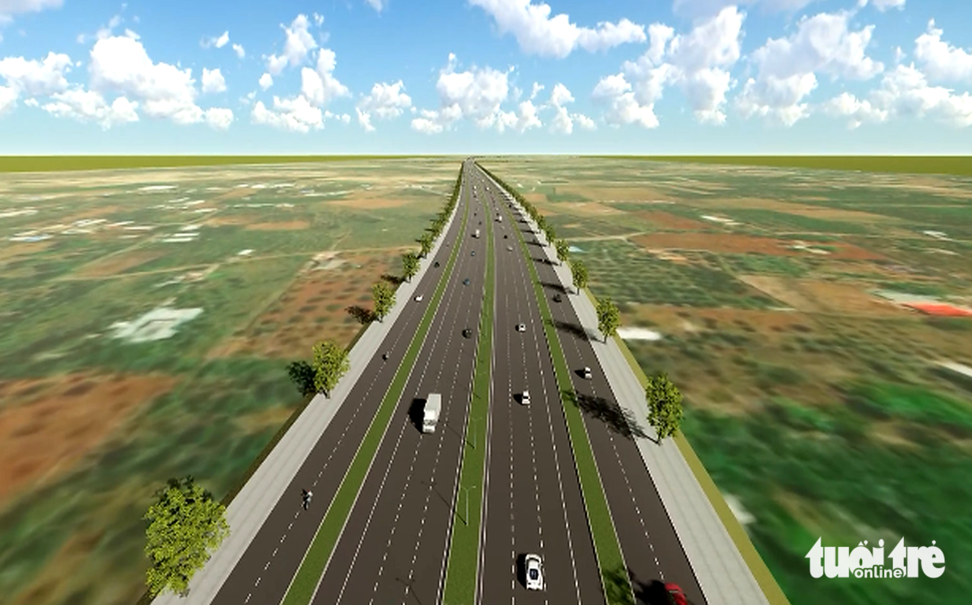 Dự án cao tốc Hồ Tràm - sân bay Long Thành có cầu cạn trên cao qua khu bảo tồn thiên nhiên 1 Dự án cao tốc Hồ Tràm - sân bay Long Thành có cầu cạn trên cao qua khu bảo tồn thiên nhiên - Ảnh 1.