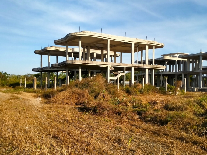 Một góc gự án Khu du lịch sinh thái biển Lạc Việt tại xã Sơn Mỹ, tỉnh Lâm Đồng. Ảnh: Khải Nguyên