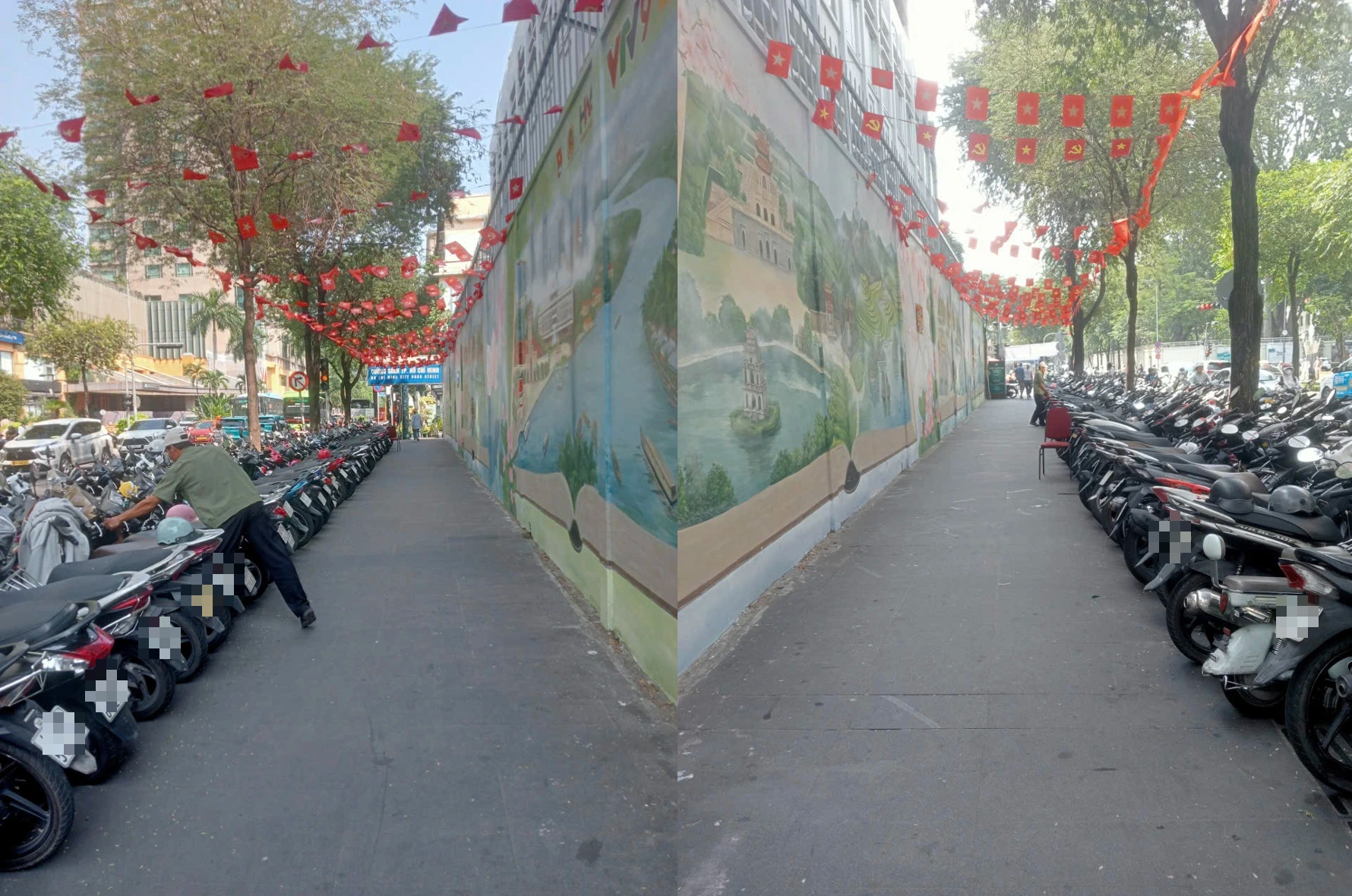 Đường sách TP.HCM trước nỗi lo không còn bãi giữ xe  - Ảnh 1.