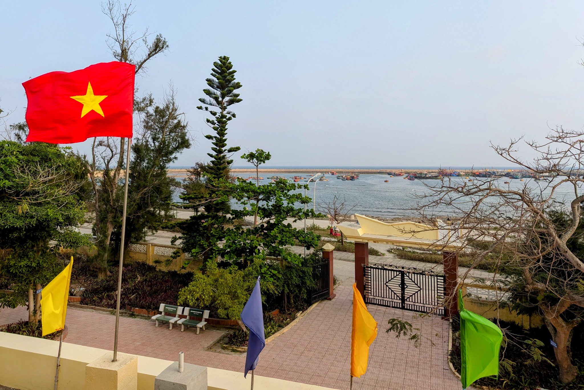 Gieo chữ ở Bạch Long Vĩ - Ảnh 1.