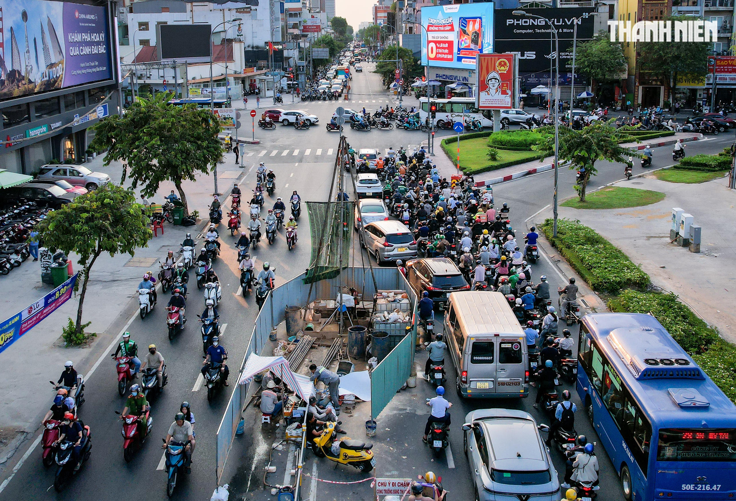 Hàng trăm điểm khoan khảo sát địa chất dọc tuyến metro số 2 tại TP.HCM- Ảnh 1.