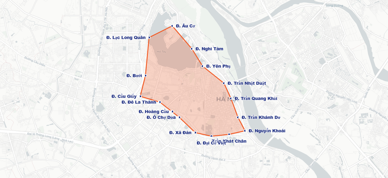 Hàng triệu tài xế cần xem ngay bản đồ này 2 Từ 1/7, Hà Nội không cấm xe chạy xăng nhưng áp dụng một điều: Hàng triệu tài xế cần xem ngay bản đồ này - Ảnh 2.