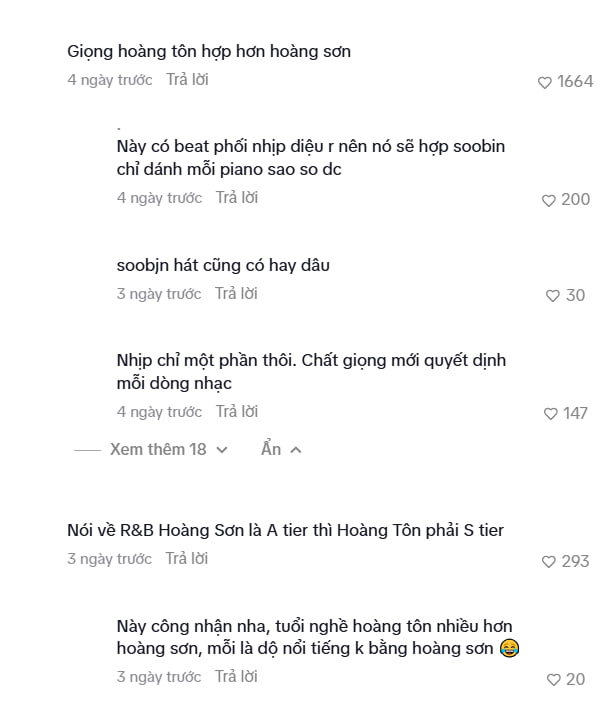 Hoang Ton duoc khen hat hay hon ca SOOBIN