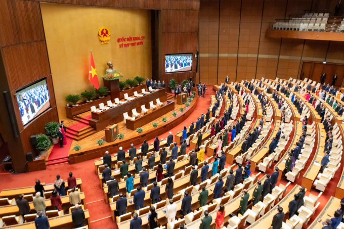 Quốc hội khóa 15 tại phiên bế mạc kỳ họp thứ 10, tháng 12/2025. Ảnh: Cổng TTĐT Quốc hội