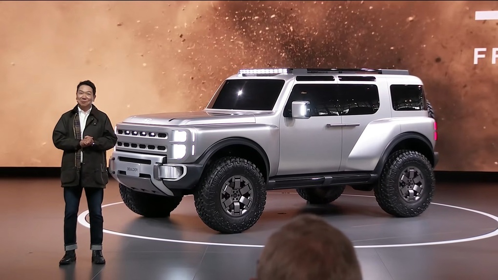 Hyundai ra mắt mẫu SUV cá tính như Land Rover Defender - 1