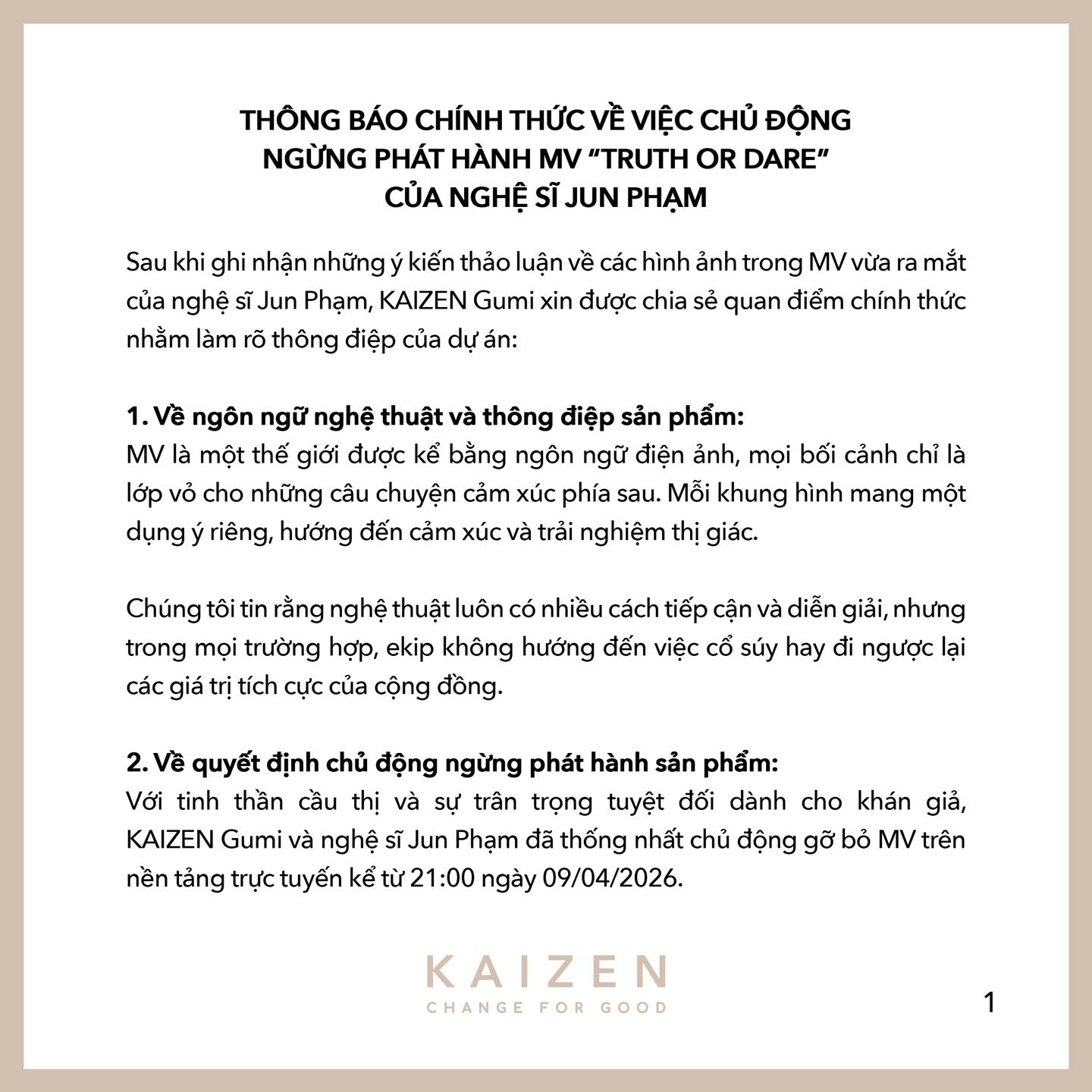 Jun Pham go MV bi che phan cam se chu