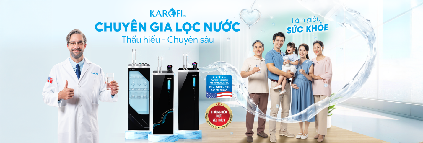 Karofi Chuyên gia lọc nước, Thấu hiểu - Chuyên sâu, Làm giàu sức khỏe