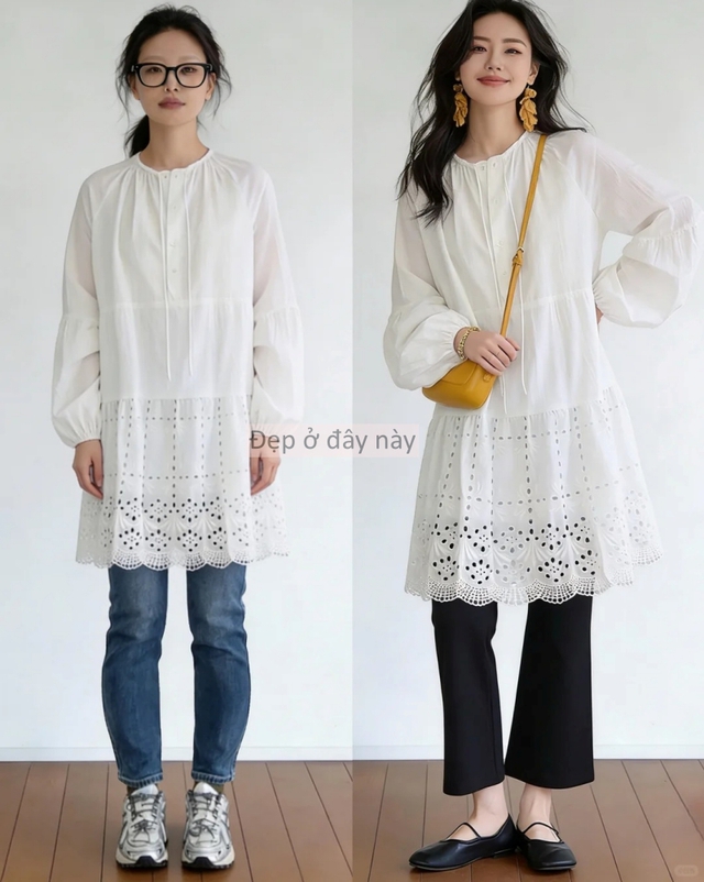 Sai lầm nhiều người mắc khi mặc jeans: Khi đổi sang quần ống suông, dáng đẹp lên thấy rõ- Ảnh 1.