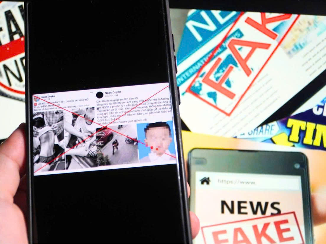 Không nương tay với tin giả 1 Không nương tay với tin giả - Ảnh 1.