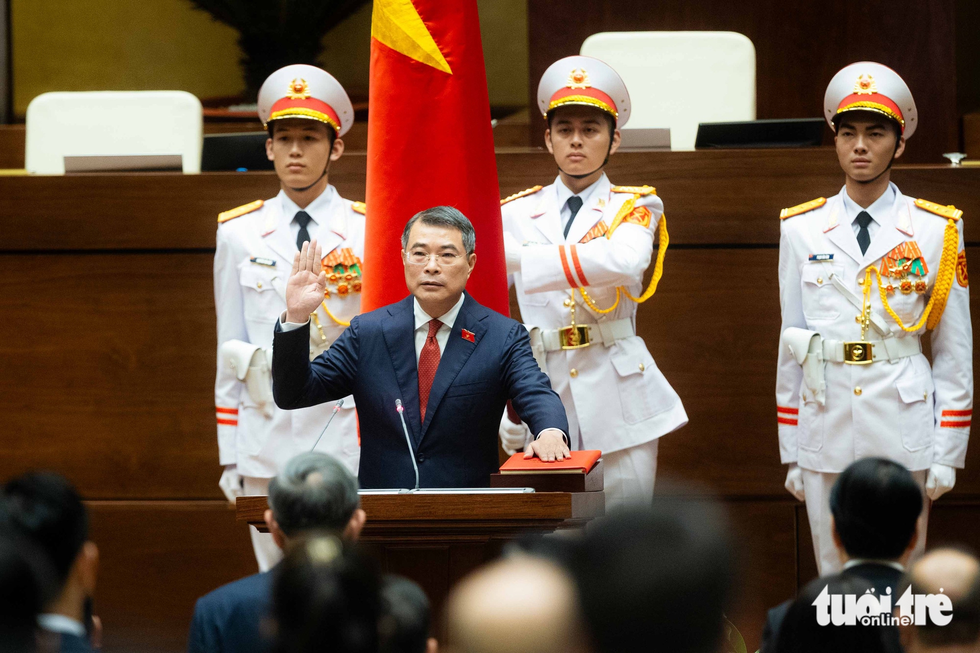 Lãnh đạo Lào, Trung Quốc, Campuchia chúc mừng Thủ tướng Lê Minh Hưng 1 Thủ tướng Lê Minh Hưng - Ảnh 1.