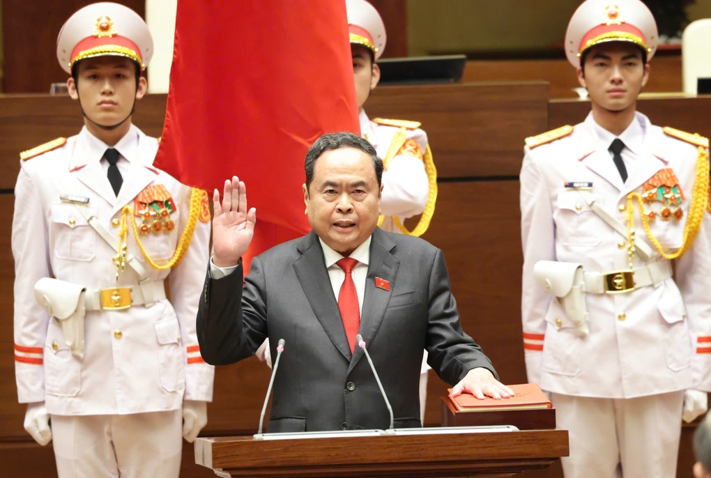 Lời cam kết của Chủ tịch Quốc hội Trần Thanh Mẫn khi tái đắc cử - 1