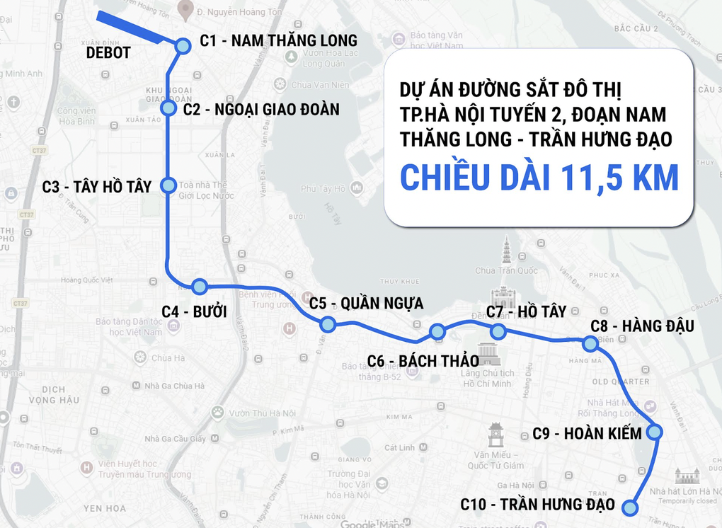 Metro số 2: Trục xương sống thúc đẩy giá trị bất động sản Tây Hồ Tây - 2