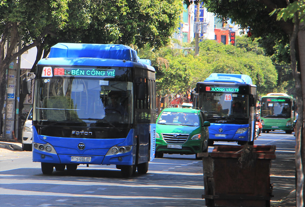 Miễn phí xe buýt, cơ hội đột phá giao thông công cộng TP.HCM- Ảnh 1. Miễn phí xe buýt, cơ hội đột phá giao thông công cộng TP.HCM- Ảnh 1.