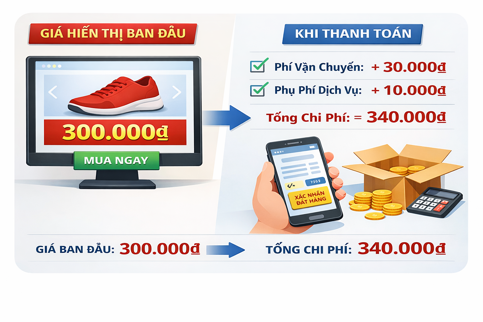 Mua hàng online tưởng rẻ nhưng 'chi phí ẩn' biến thành đắt- Ảnh 1.