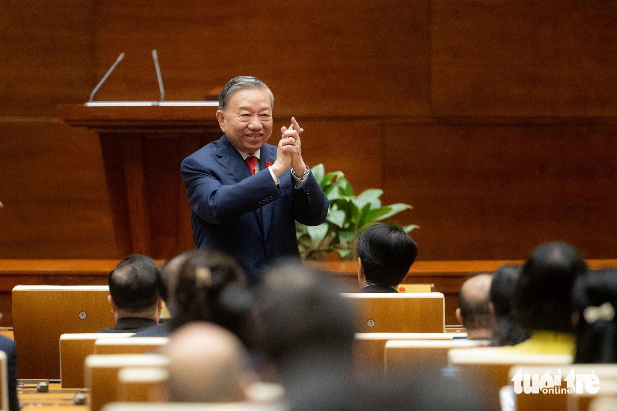 Mỹ, Trung Quốc và nhiều nước chúc mừng Tổng Bí thư, Chủ tịch nước Tô Lâm và Thủ tướng Lê Minh Hưng 1 Tổng Bí thư, Chủ tịch nước Tô Lâm - Ảnh 1.