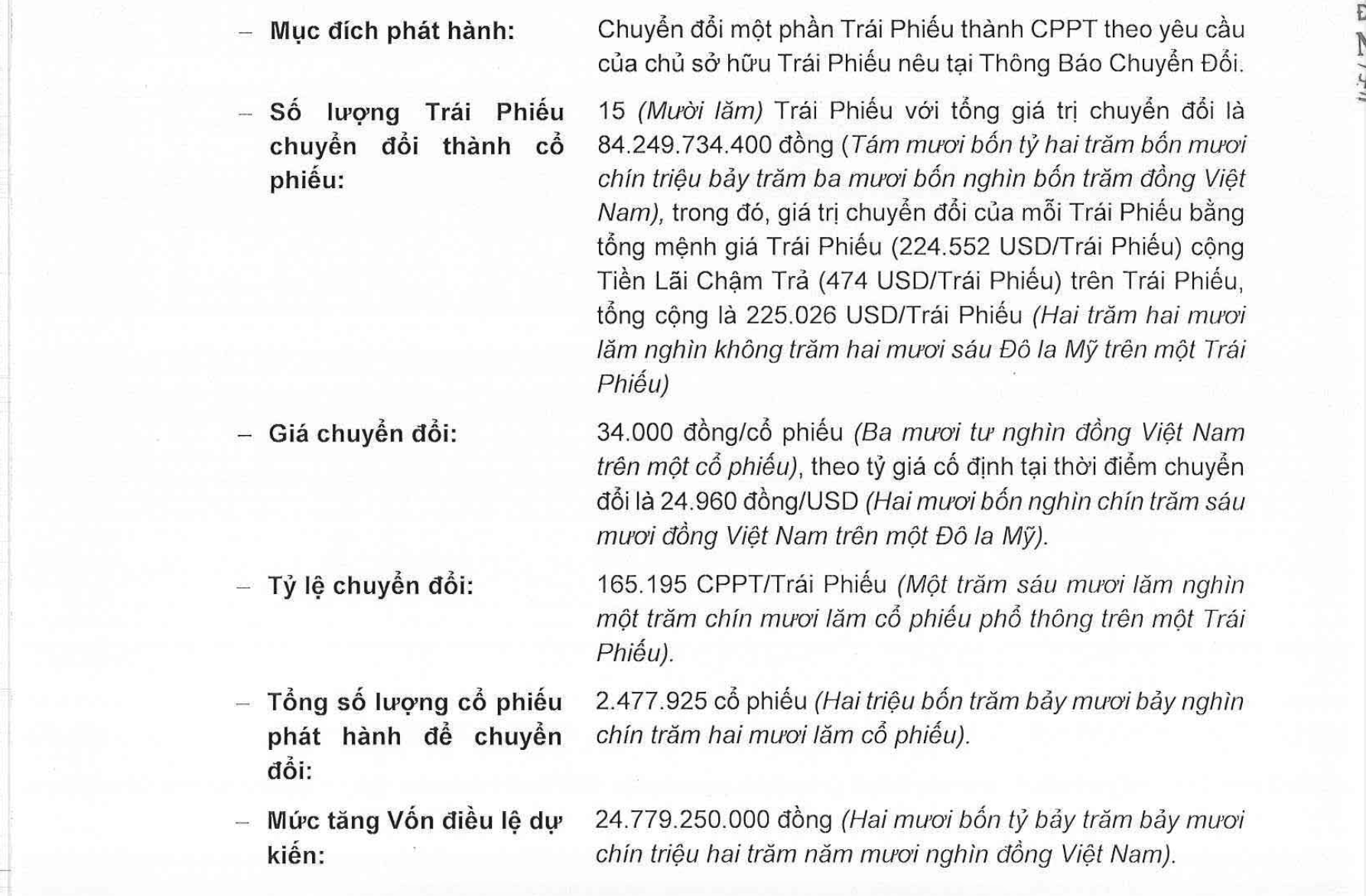 Novaland phát hành hơn 2,4 triệu cổ phiếu hoán đổi trái phiếu cho chủ nợ nước ngoài 2 Novaland - Ảnh 2.