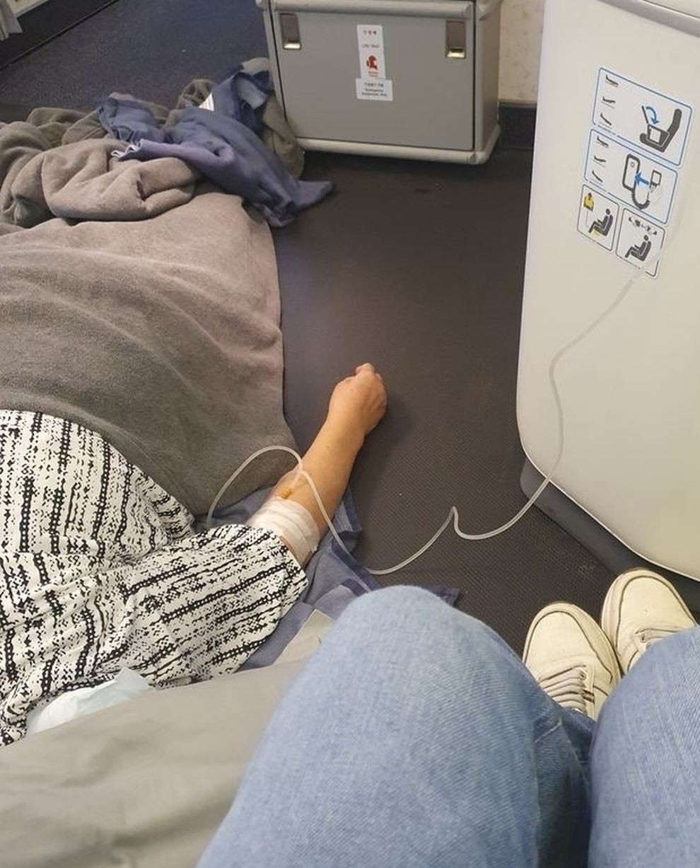 Nữ hành khách đột ngột ngưng thở trên máy bay được nhóm bác sỹ Hàn Quốc cứu - 1