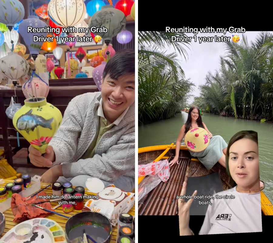 Nữ khách Tây ngỡ ngàng trước cách hành xử của nam tài xế công nghệ Việt Nam sau 1 năm mất liên lạc- Ảnh 1.