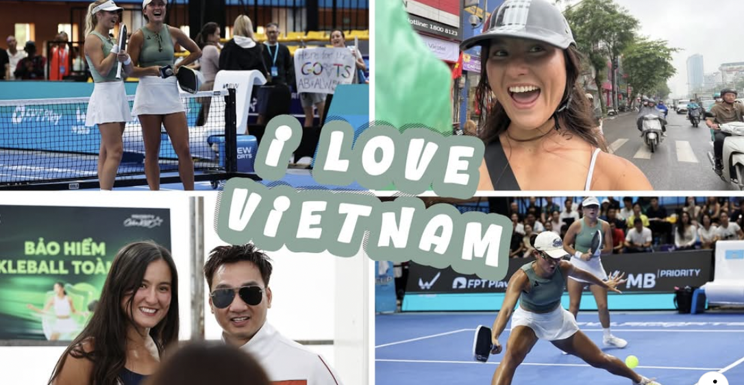 "Nữ thần" pickleball số 2 thế giới Anna Bright "Ánh Dương" suýt dính phốt "bùng tiền" và loạt kỉ niệm nhớ đời khi tới Việt Nam 2 Nu than pickleball so 2 the gioi Anna Bright Anh