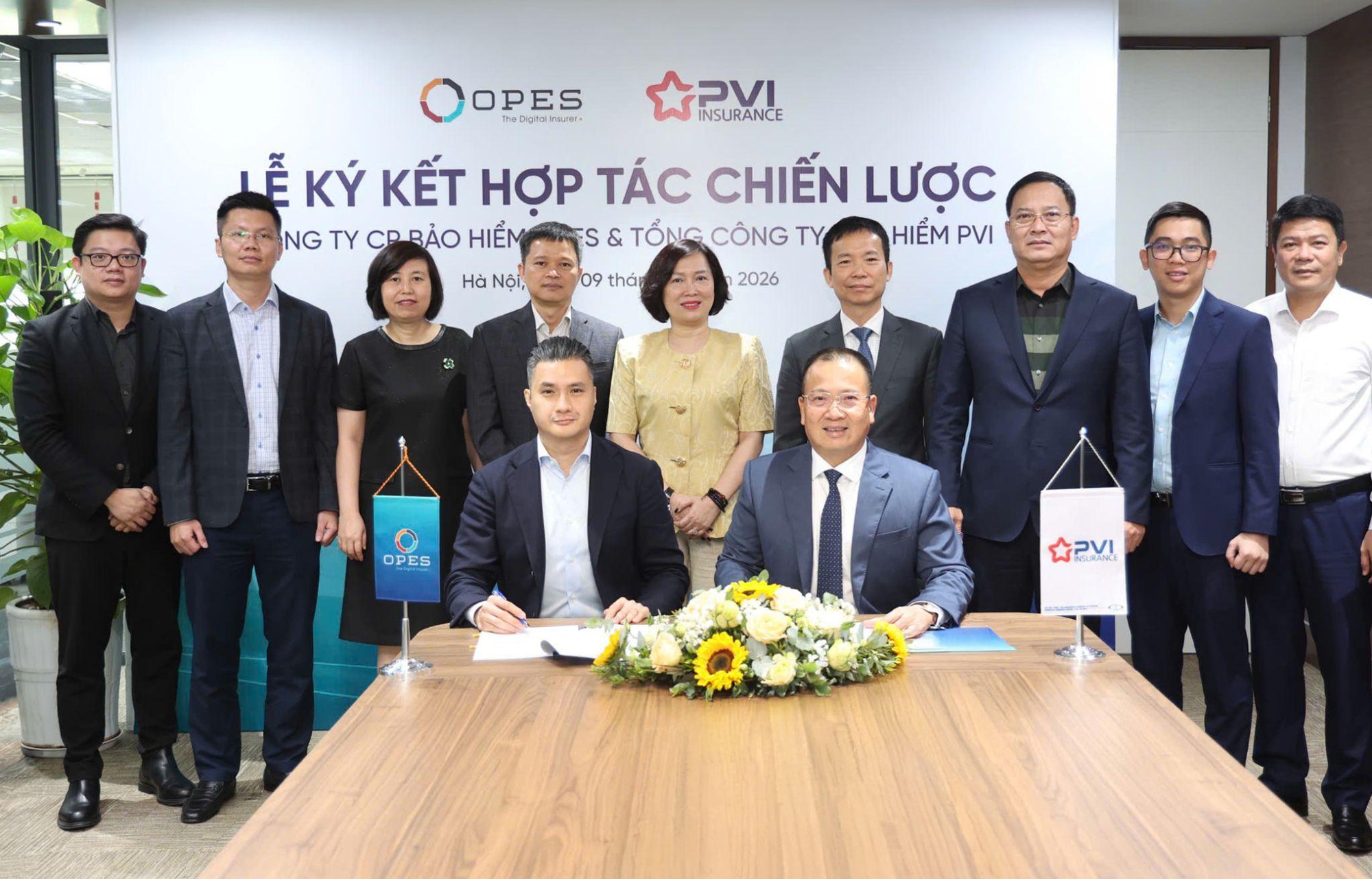 OPES hợp tác với Bảo hiểm PVI, rút ngắn quy trình bồi thường - Ảnh 1.