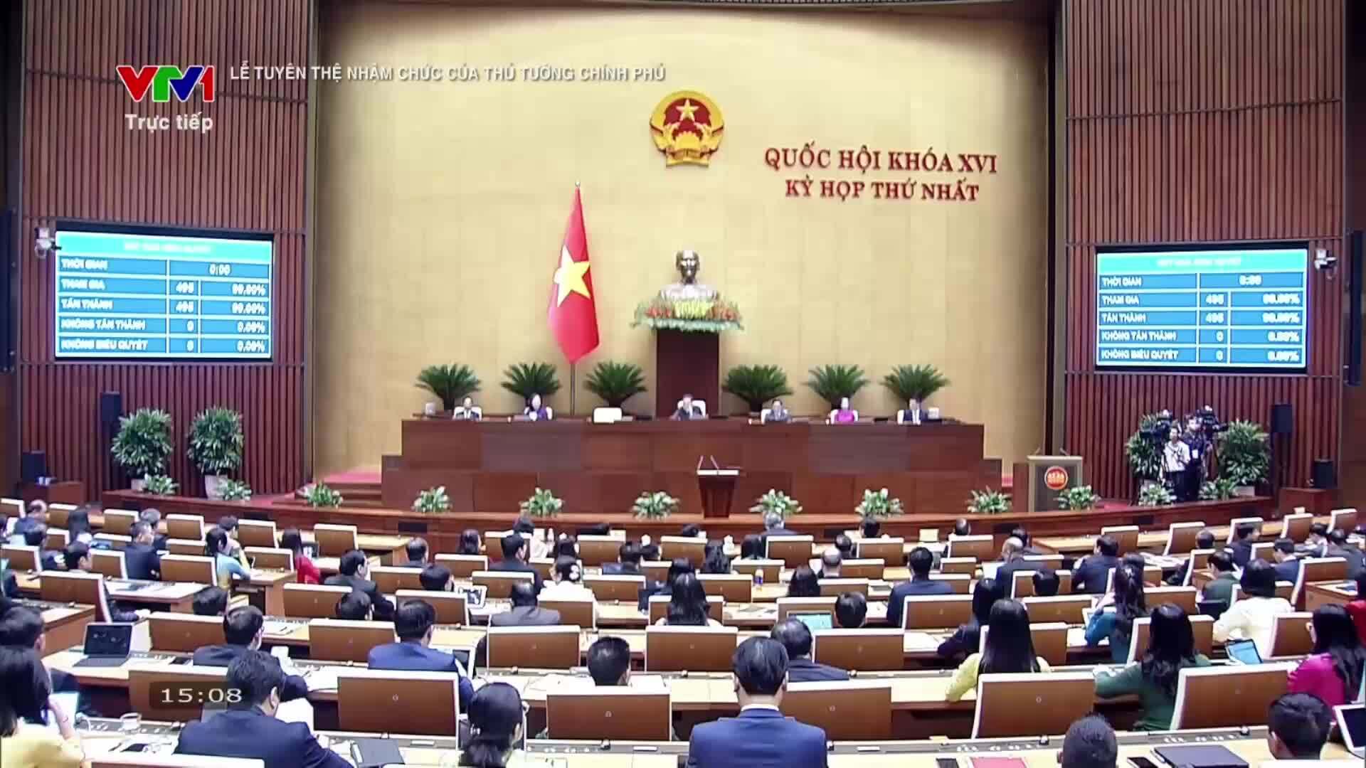 Thủ tướng tuyên thệ 0704