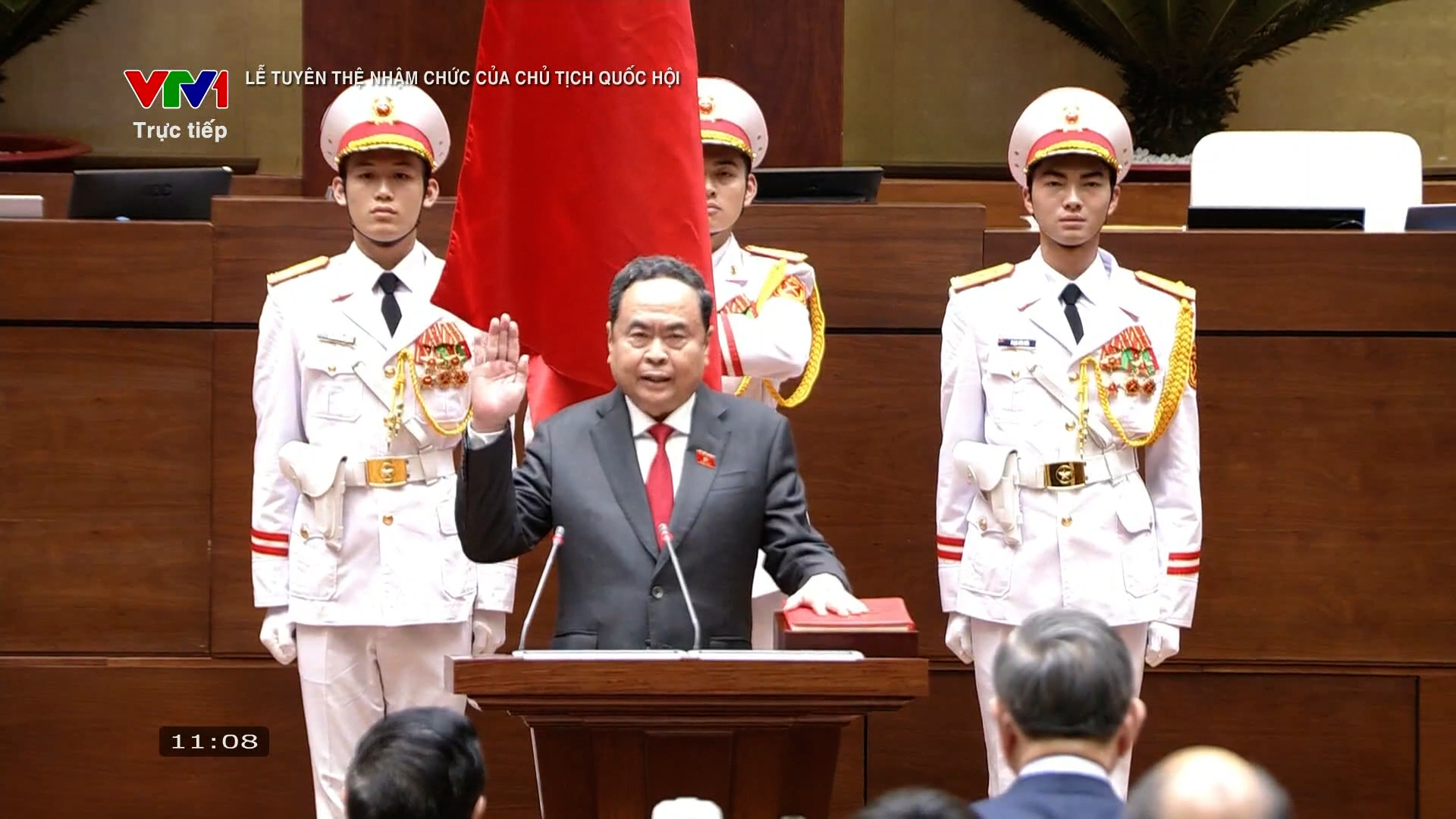 Chủ tịch Quốc hội Trần Thanh Mẫn tuyên thệ nhậm chức