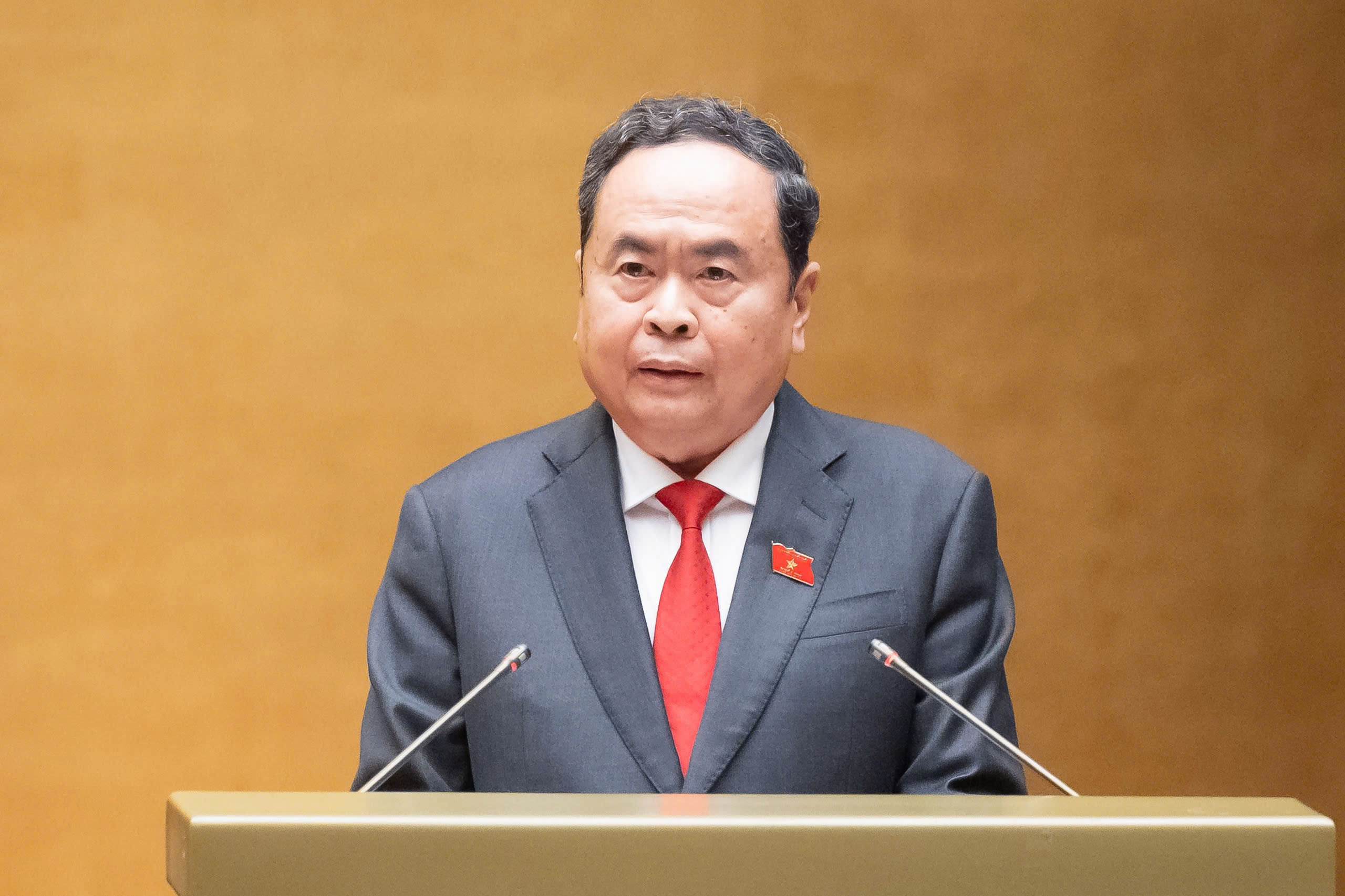 Phát biểu nhậm chức của Chủ tịch Quốc hội Trần Thanh Mẫn- Ảnh 1. Phát biểu nhậm chức của Chủ tịch Quốc hội Trần Thanh Mẫn- Ảnh 1.