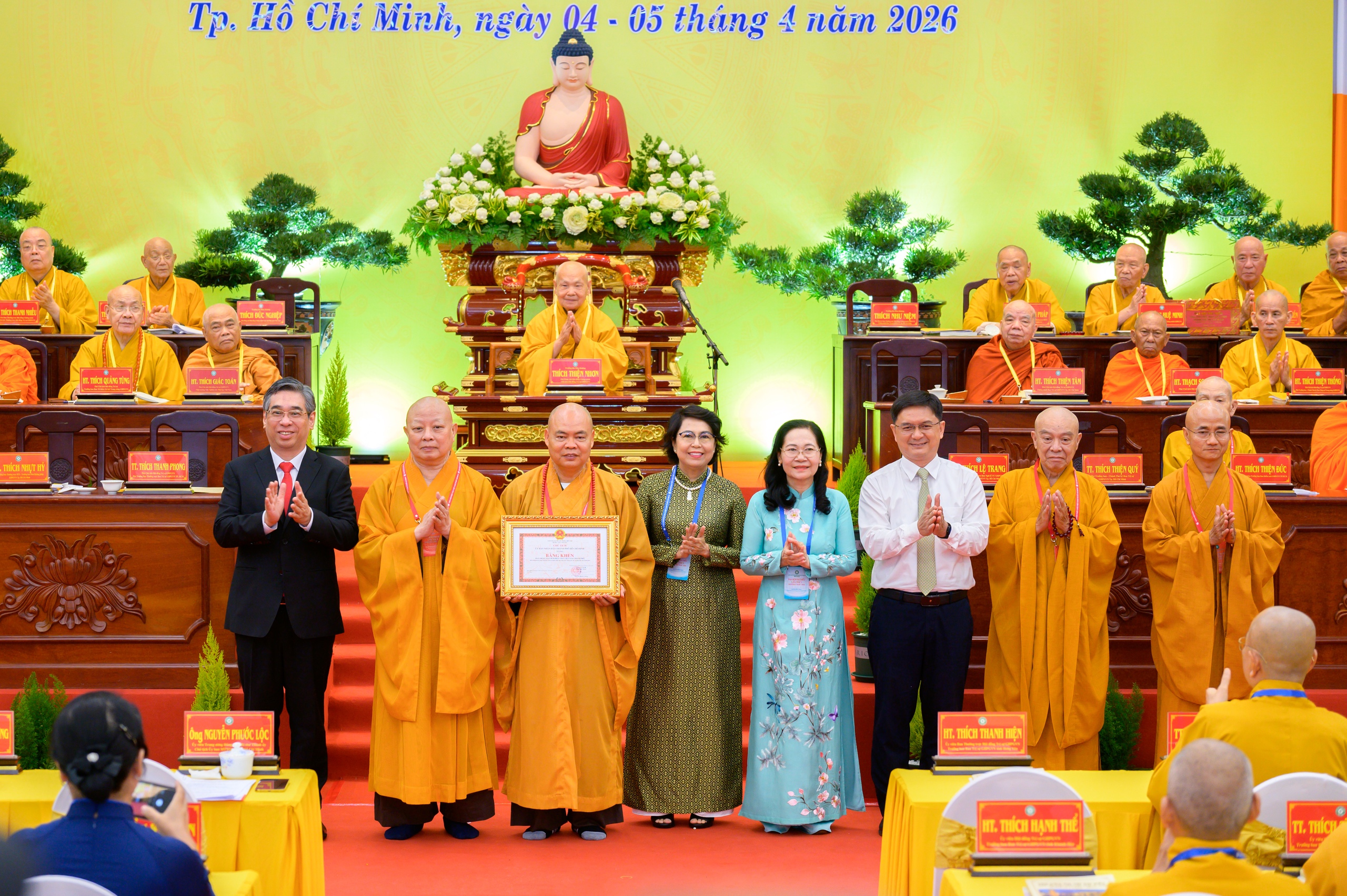 Phật giáo TPHCM đề cao giữ vững kỷ cương trong nhiệm kỳ mới - Ảnh 1.