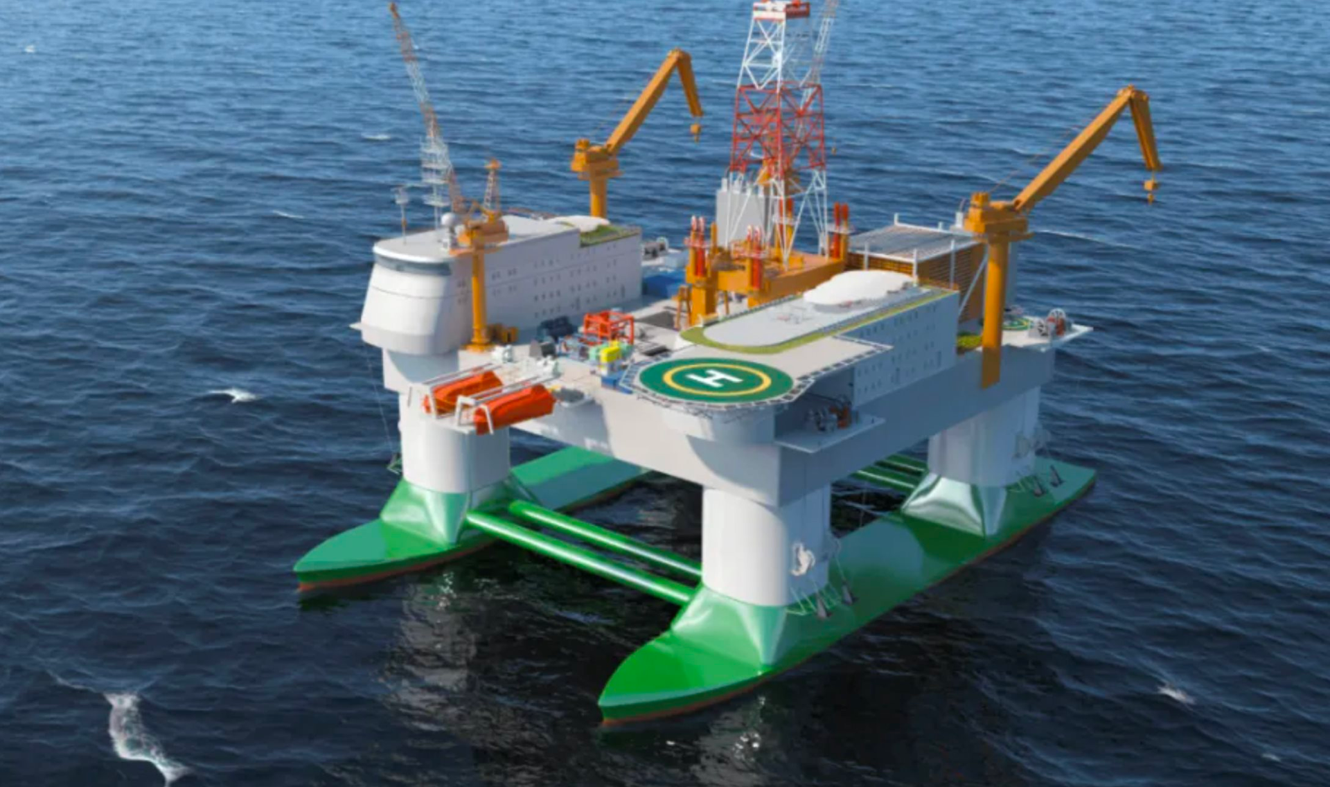 Phát hiện cỗ máy lênh đênh trên biển, được ví như đảo nổi với khả năng nghiên cứu đáy biển ở độ sâu 10.000 mét- Ảnh 1.