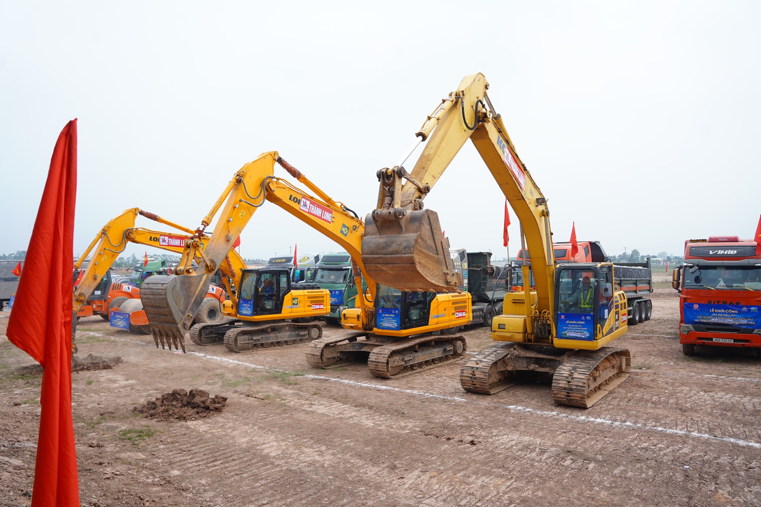 Phú Thọ khởi công dự án khu công nghiệp trọng điểm quy mô vốn gần 2.000 tỉ đồng - Ảnh 1.