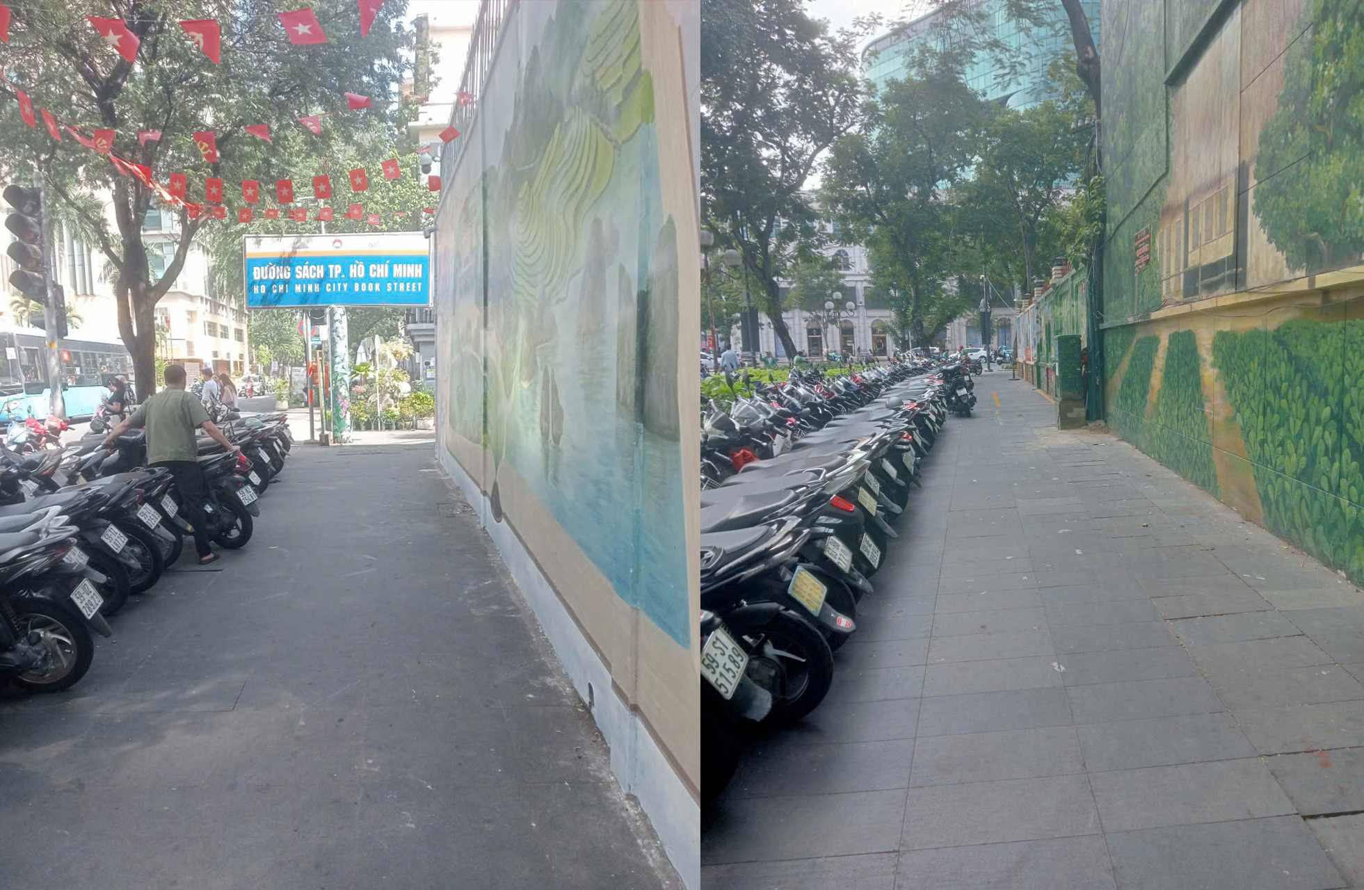 Phường Sài Gòn nói về đề nghị thu hồi giấy phép bãi giữ xe Đường sách TP.HCM- Ảnh 1. Phường Sài Gòn nói về đề nghị thu hồi giấy phép bãi giữ xe Đường sách TP.HCM- Ảnh 1.