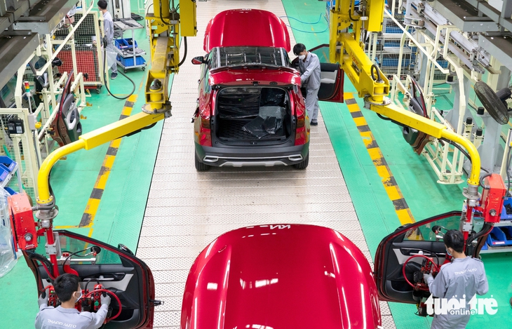 Quy trình mới cấp giấy chứng nhận đủ điều kiện sản xuất, lắp ráp ô tô - Ảnh 1. lắp ráp ô tô - Ảnh 1.
