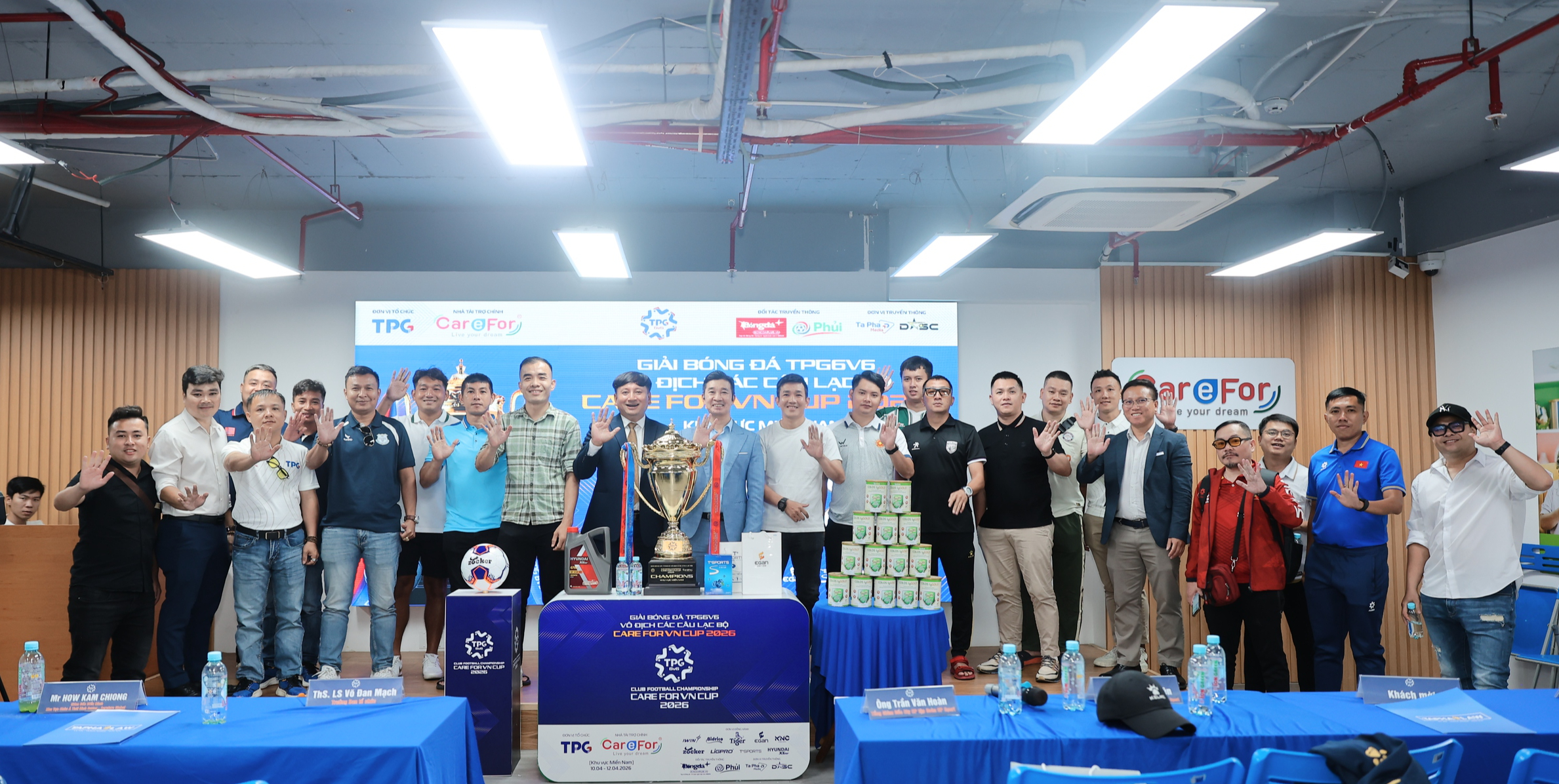 Ra mắt Giải bóng đá TPG 6v6 vô địch các CLB toàn quốc khu vực miền Nam. - Ảnh 1.