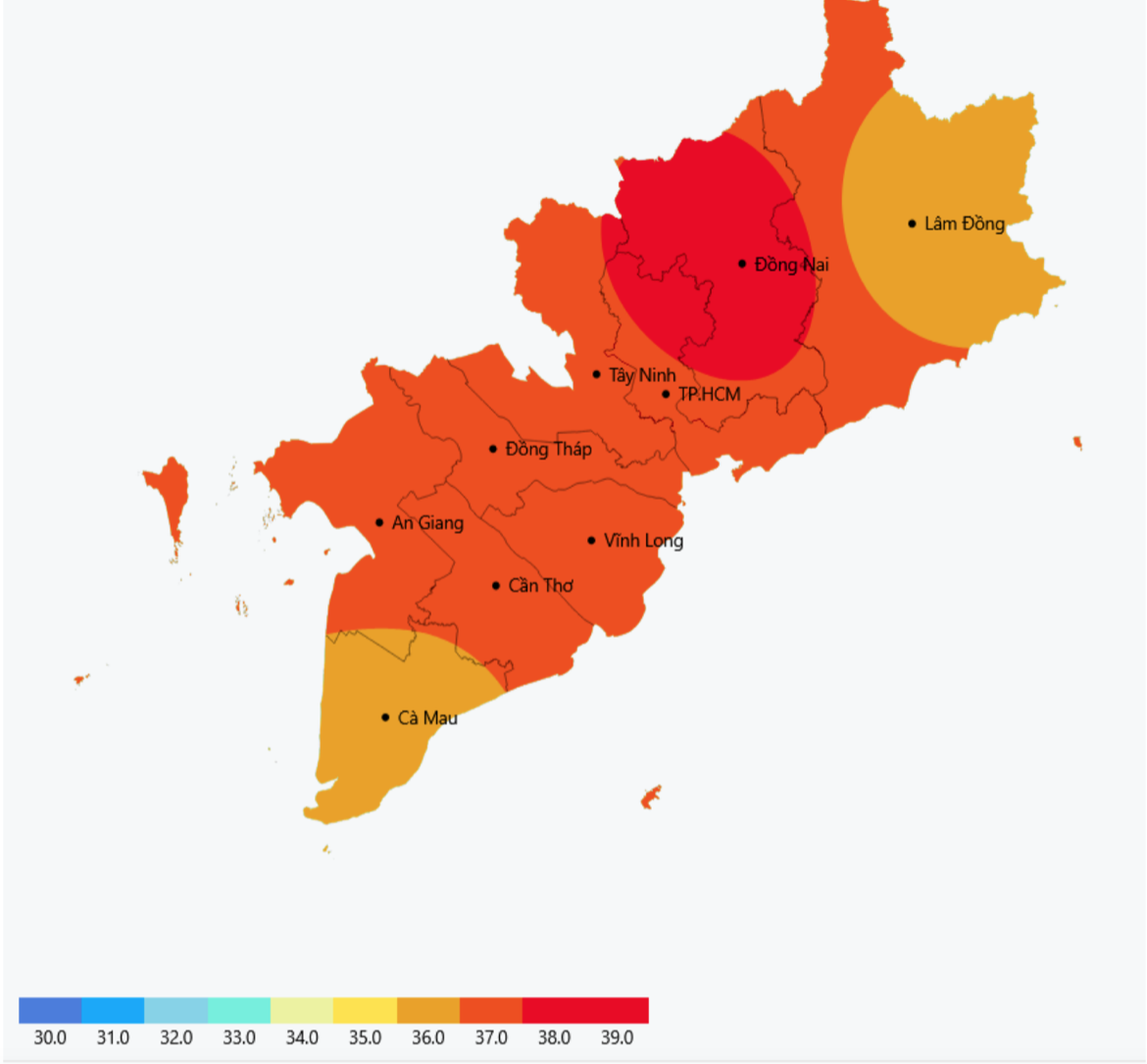 TP.HCM tiếp tục nắng nóng gay gắt, bao giờ mưa trái mùa trở lại?- Ảnh 2.