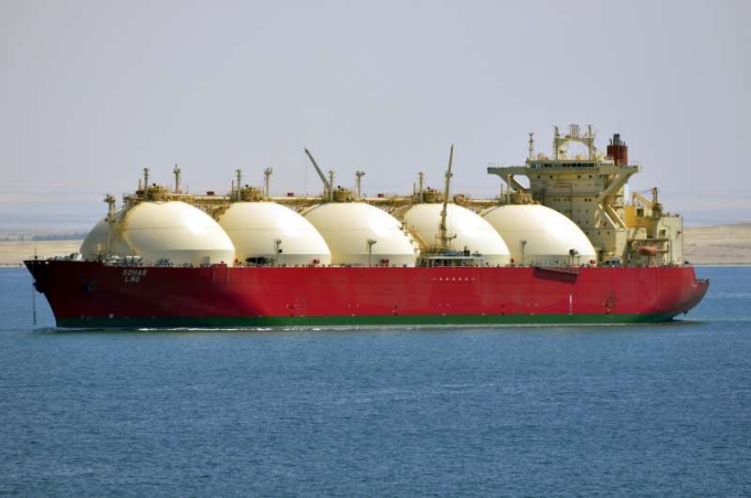 Tàu chở khí tự nhiên hóa lỏng Sohar LNG. Ảnh: Maritime Optima
