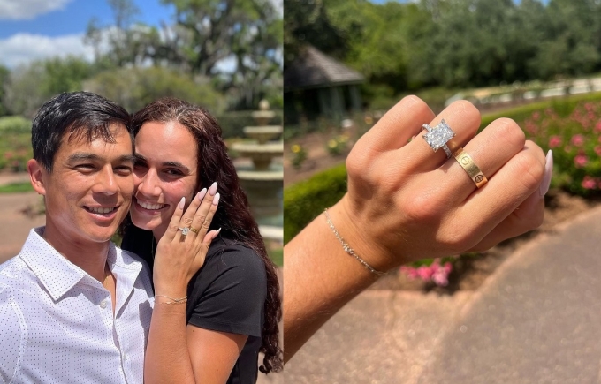 Mackenzie McDonald và Maria Mateas thông báo đính hôn hồi tháng 4/2025.