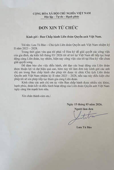 Thách thức chờ tân chủ tịch Liên đoàn Quyền Anh Việt Nam - Ảnh 1. Thách thức chờ tân chủ tịch Liên đoàn Quyền Anh Việt Nam - Ảnh 1.