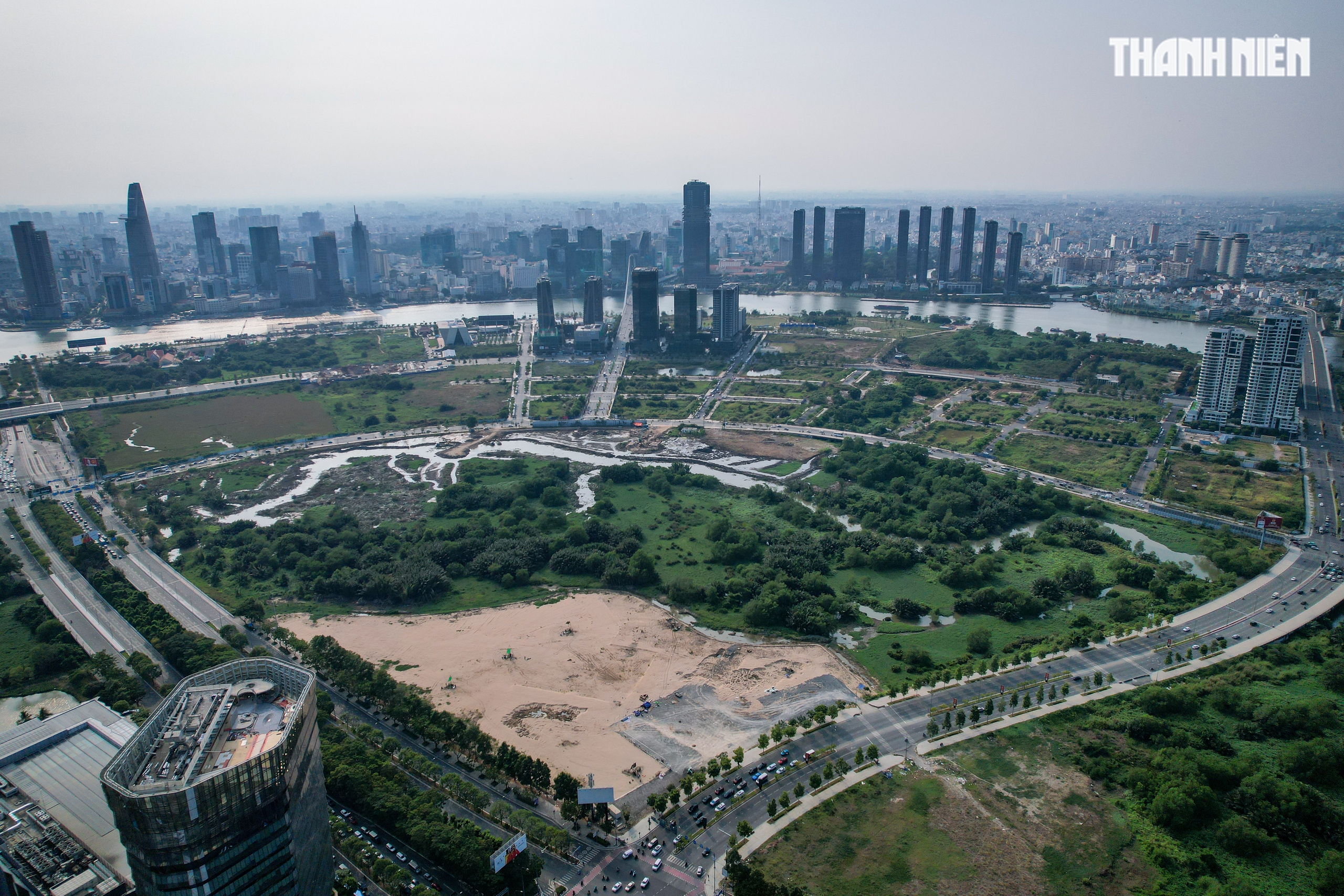 Toàn cảnh khu đất 33 ha ở Thủ Thiêm sẽ thành trung tâm hành chính mới- Ảnh 1.