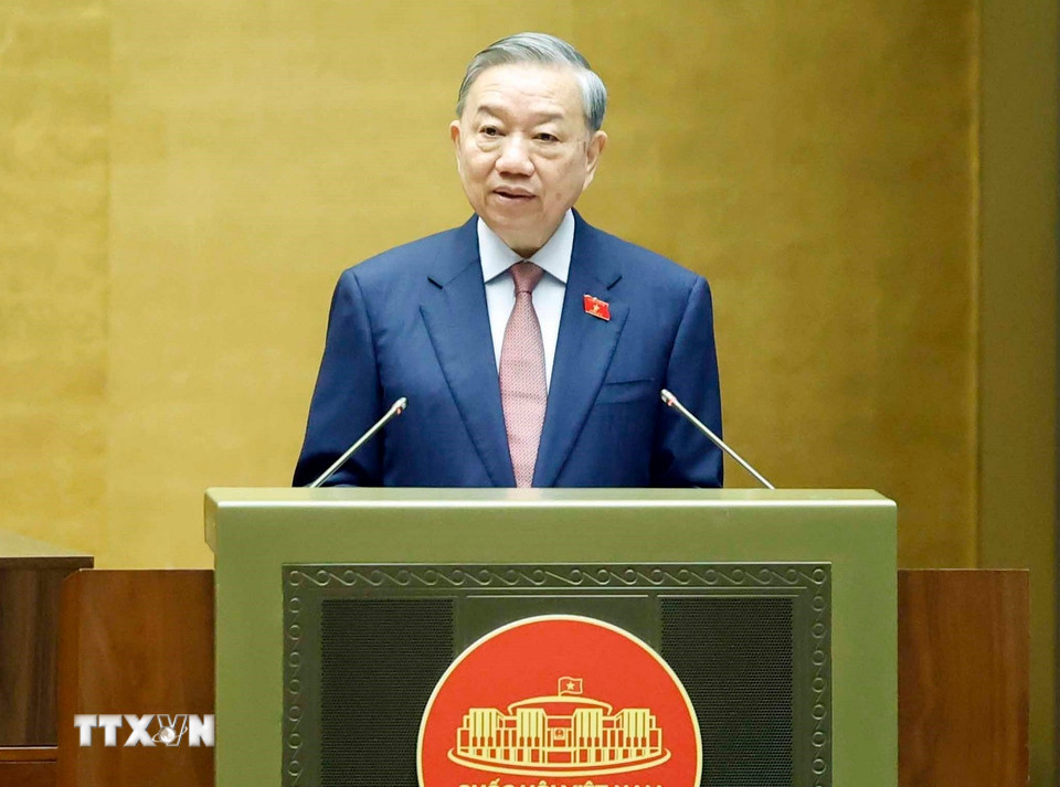 Toàn văn phát biểu của Tổng Bí thư Tô Lâm tại phiên khai mạc kỳ họp thứ nhất, Quốc hội khóa XVI - Ảnh 1.