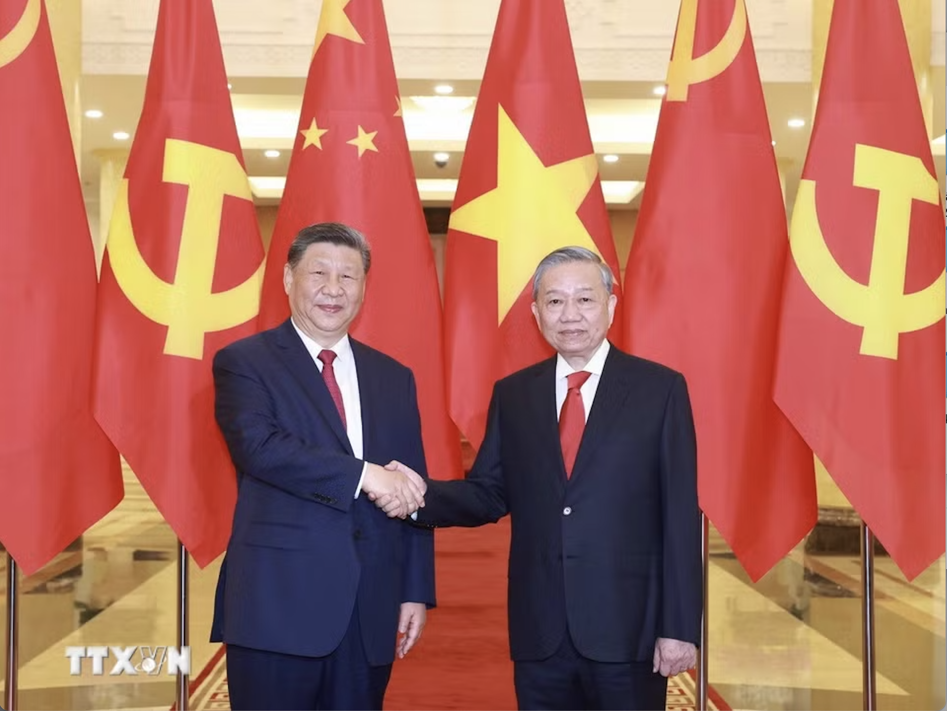 Tổng Bí thư, Chủ tịch Trung Quốc Tập Cận Bình chúc mừng Tổng Bí thư, Chủ tịch nước Tô Lâm 1 Tổng Bí thư, Chủ tịch Trung Quốc Tập Cận Bình chúc mừng Tổng Bí thư, Chủ tịch nước Tô Lâm - Ảnh 1.