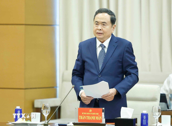 Tổng Bí thư Tô Lâm khẳng định không để nợ thể chế làm điểm nghẽn phát triển - Ảnh 1.