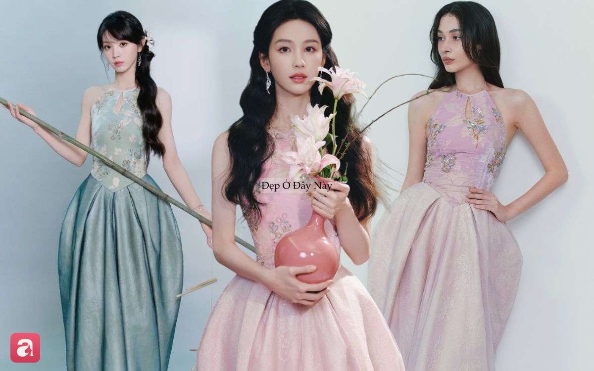 Trần Đô Linh và Điền Hi Vi bất phân thắng bại khi đụng đầm local brand Việt- Ảnh 1.