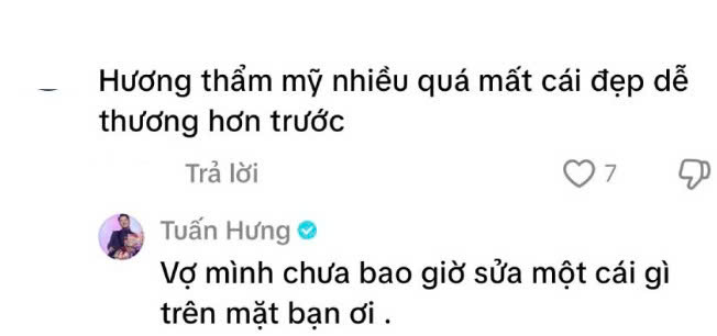 Tuấn Hưng lên tiếng khi Hương Baby bị chê thẩm mỹ quá đà- Ảnh 1.