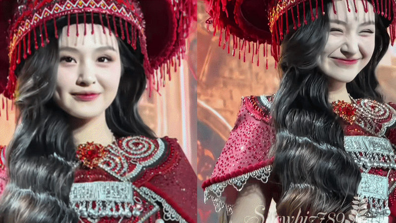 Cô gái 2K4 gây tiếc nuối vì bị Phương Oanh đánh bại: Nhan sắc như nàng thơ, được học bổng 150% tại Đại học Kinh tế- Ảnh 1.