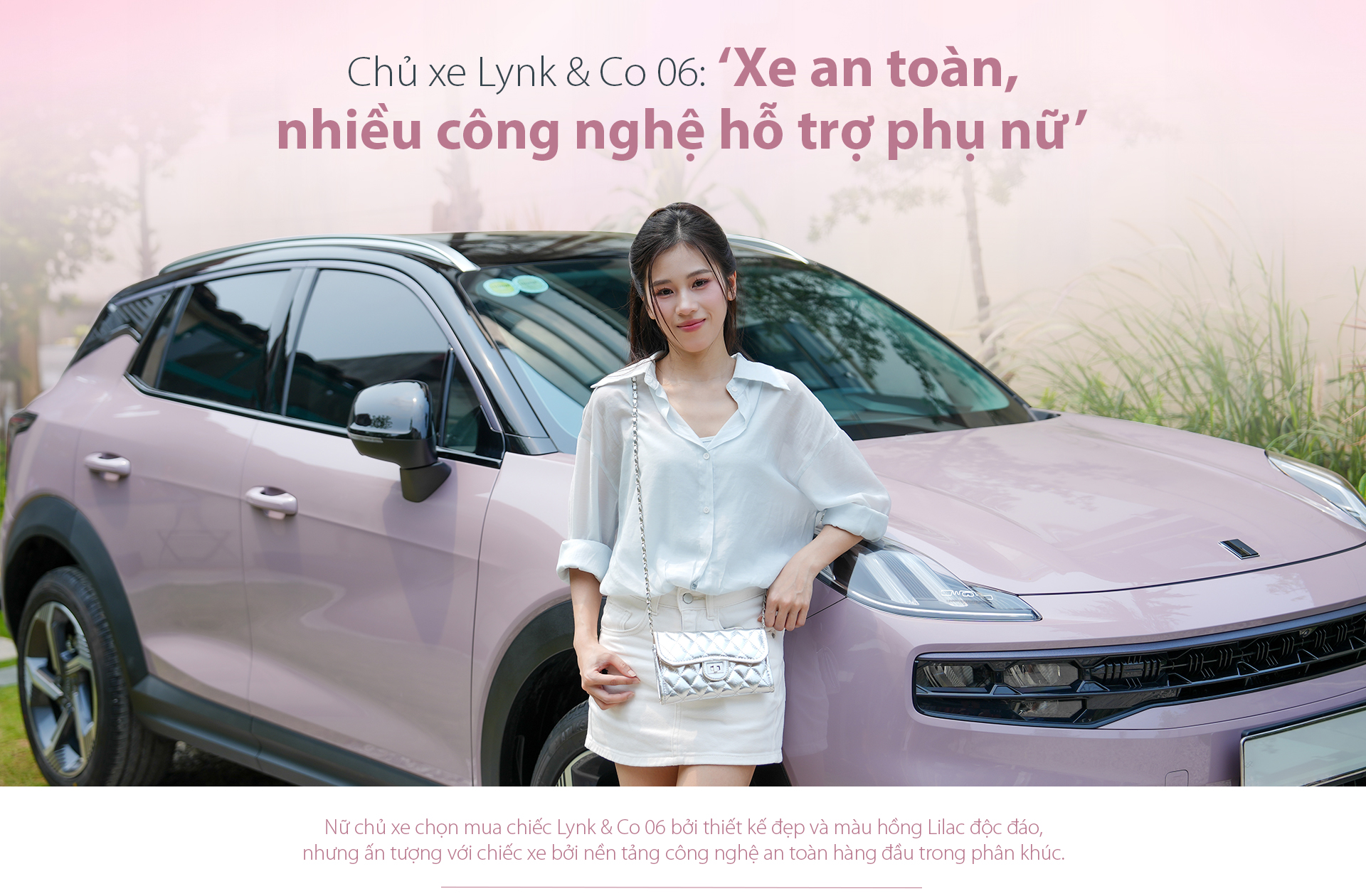 Xe an toan nhieu cong nghe ho tro phu nu
