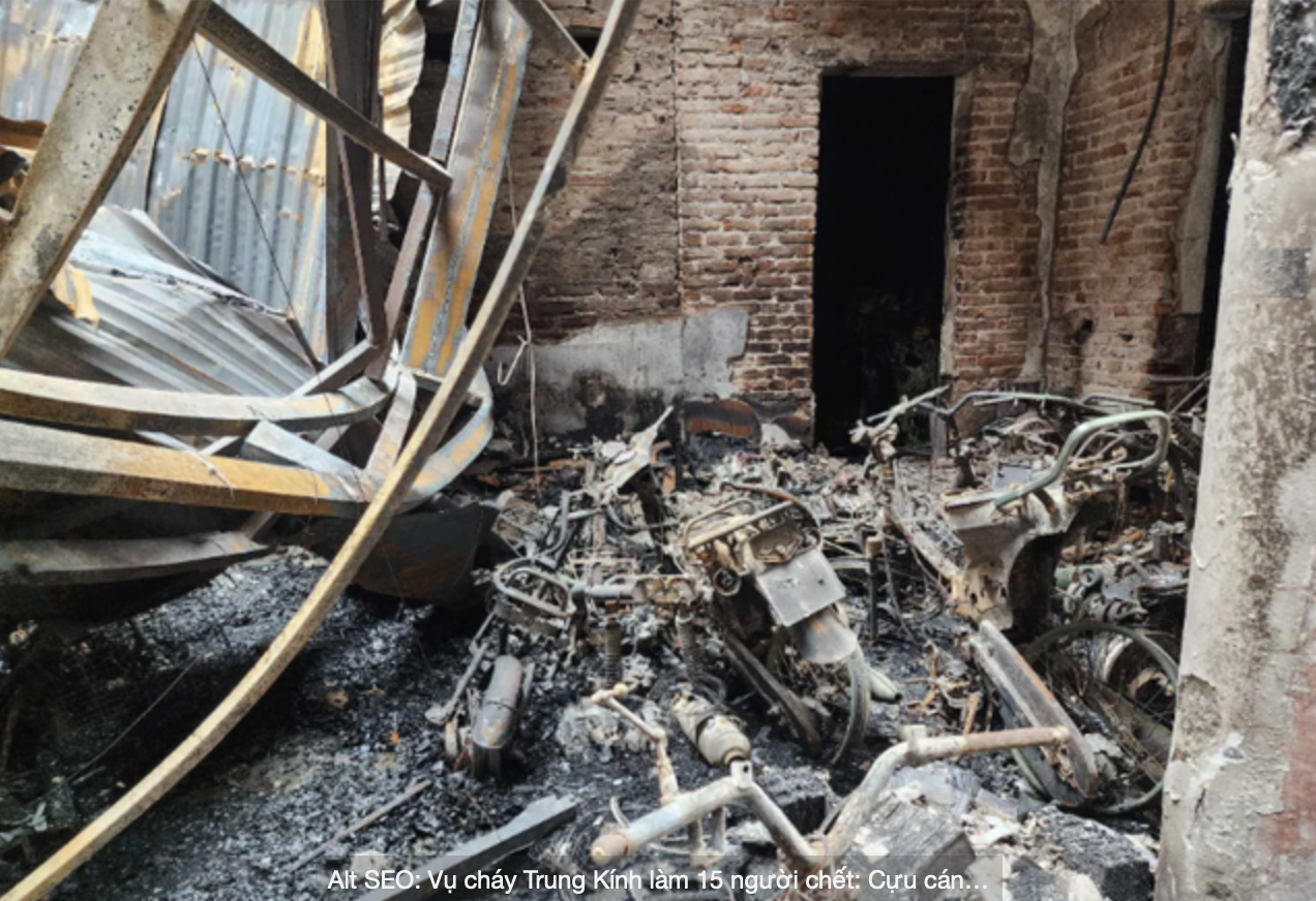 Xét xử 2 cựu cán bộ Cảnh sát trong vụ cháy Trung Kính làm 15 người tử vong - Ảnh 2. Xét xử 2 cựu cán bộ Cảnh sát trong vụ cháy Trung Kính làm 15 người tử vong - Ảnh 2.