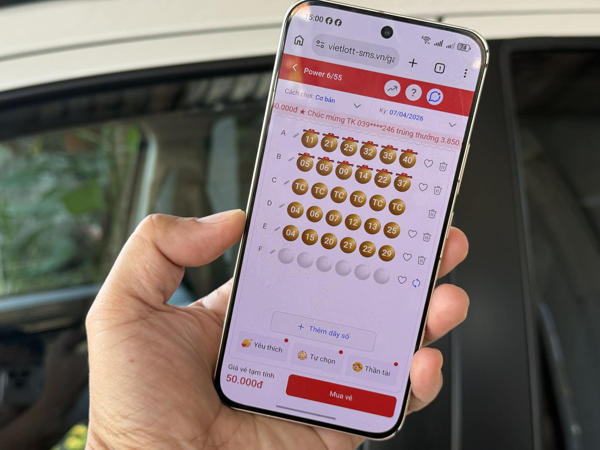 Xổ số kết hợp Viễn thông - Vietlott SMS 1 Xo so ket hop Vien thong Vietlott SMS