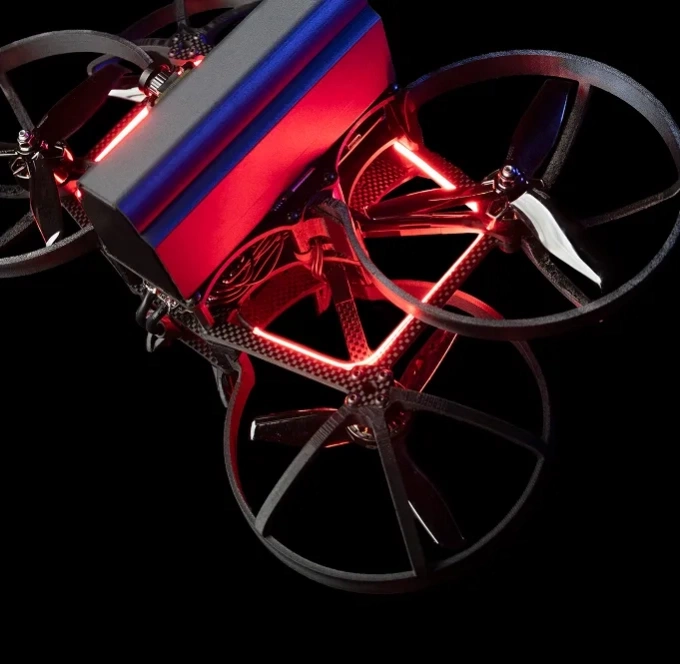 Thiết bị bay không người lái (drone) Mũi tên đen của hãng Mithril Defense. Ảnh: Mithril Defense